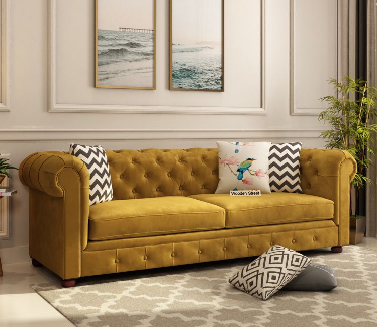 3 seater sofa online india, velvet fabric sofa bangalore, mumbai, delhi, pune,, sofa sets for office online
