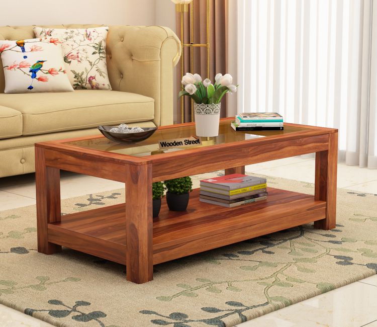 sofa table wooden | Boy coffee table online in India