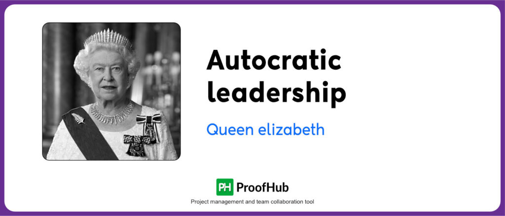 Autocratic leadership