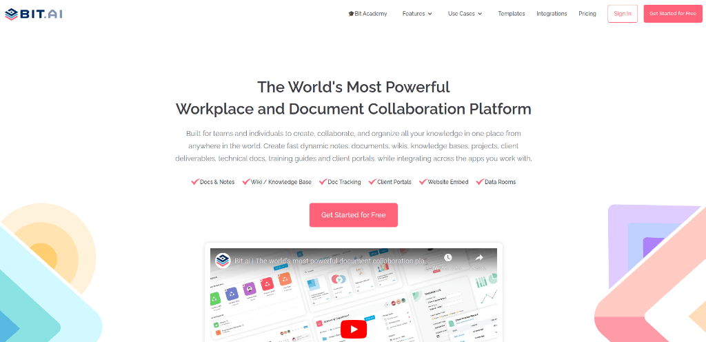 Bit.ai: best team management software