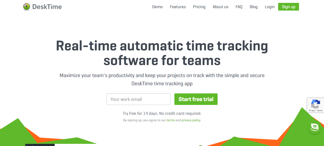 DeskTime : apps like rescuetime