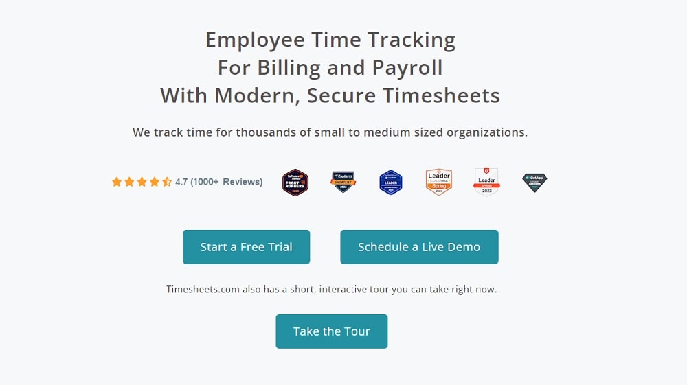 Timesheets.com - Simple timesheet software