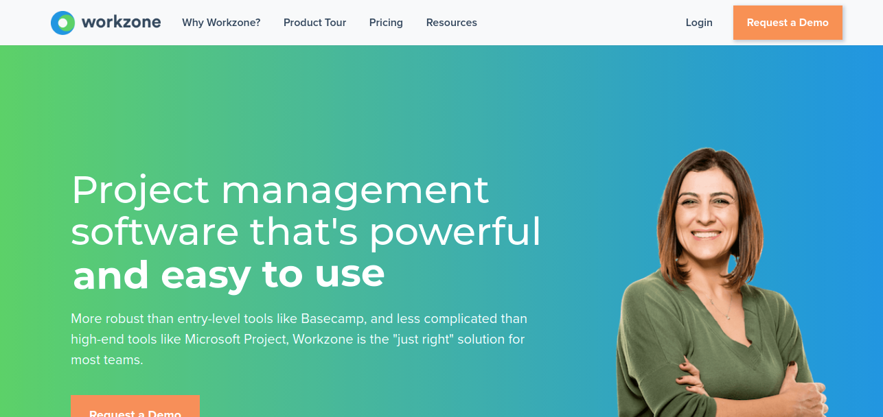 Workzone alternative for asana project management