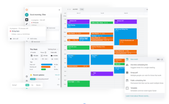 Wovan as best calendar task app for teams